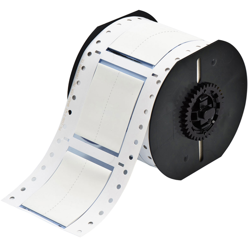 Product image for Brady B33-1500-2-342-2 B33 Series PermaSleeve Single-sided Polyolefin Wire Marking Sleeves, 1.5" Dia x 1" W, White