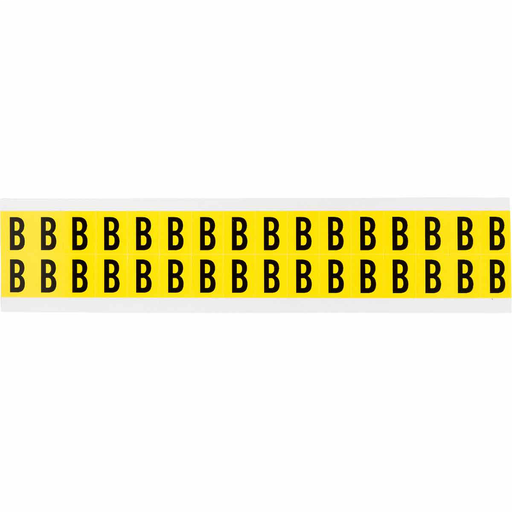 Product image for Brady 3420-B 3420 Series Repositionable Number and Letter Labels, B