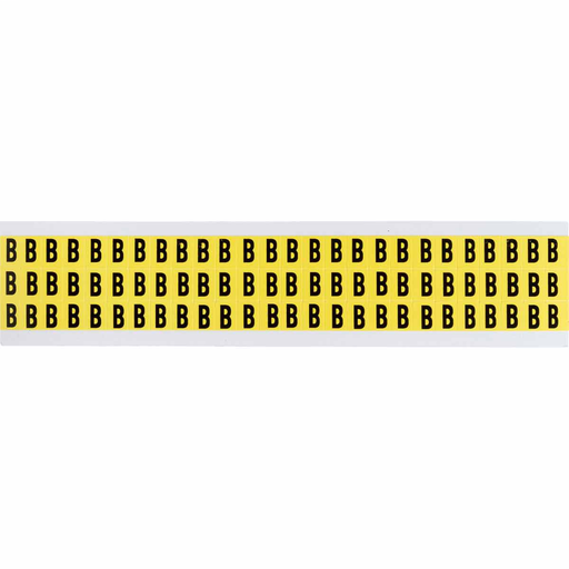 Product image for Brady 3410-B 3410 Series Repositionable Number and Letter Labels, B