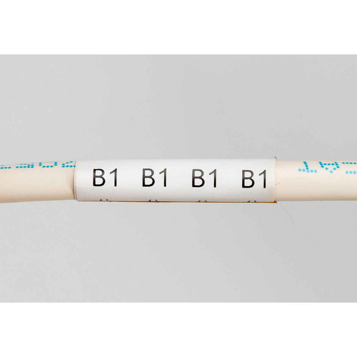 Thermal Transfer Label, 0.25" x 3", Acrylic Adhesive, White
