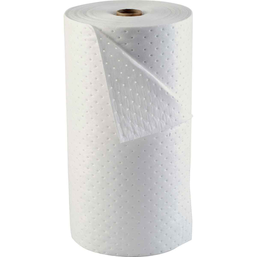 Product image for Brady OP350-200P Oil Plus Oil Only Absorbent Roll - Medium Weight