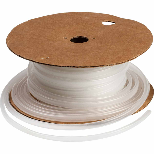 Product image for Brady HSB-64 BRADYMARK Series Heat Shrink Tubing: Clear, 0.25" Dia x 100' L