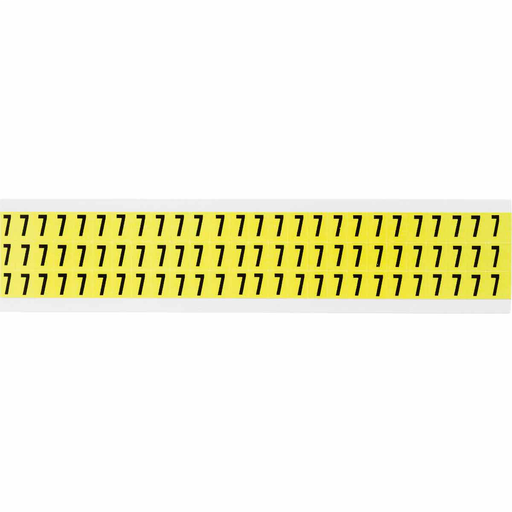 Product image for Brady 3410-7 3410 Series Repositionable Number and Letter Labels, 7