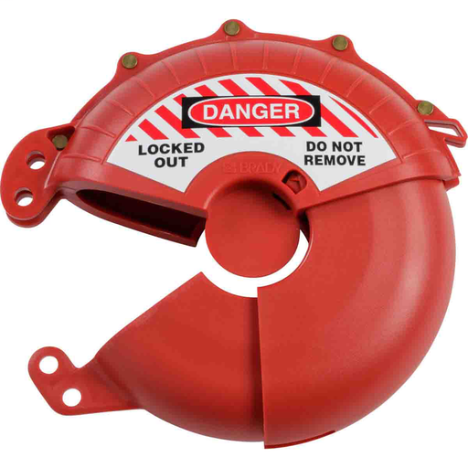 Brady 148648 Collapsible Gate Valve Lockout Device, 3-7" Diameters