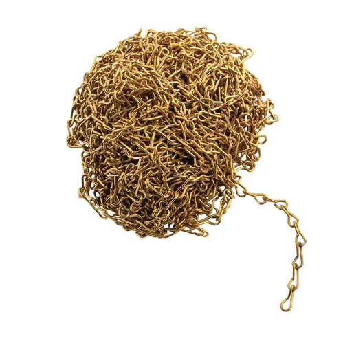 Product image for Brady 23308 Jack Chain, 50" L, Brass