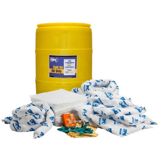 Product image for Brady SKO-55 55-Gallon Drum Spill Control Kit - Oil Only Application