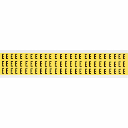 Product image for Brady 3410-E 3410 Series Repositionable Number and Letter Labels, E