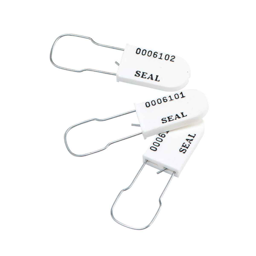 Product image for Brady 95174 Padlock Plastic Seals, White