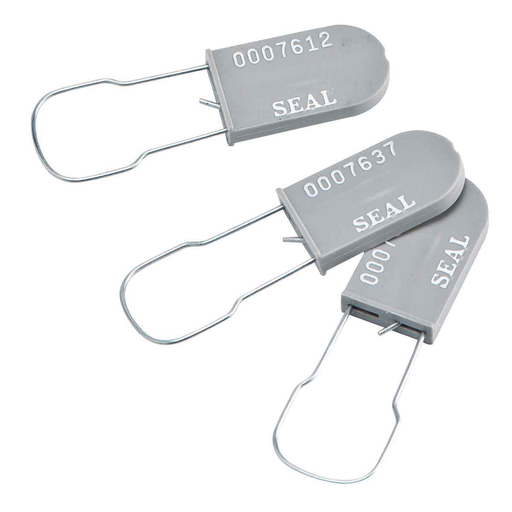 Brady 95170 Padlock Plastic Seals, Gray