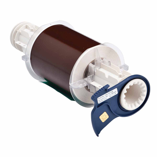 Product image for Brady 13547 BBP85 Series Indoor/Outdoor Vinyl Labels, 4" W x 50' L, Brown