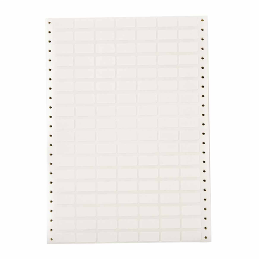 Product image for Brady DAT-18-502-10 DATAB Series Coated Cloth Labels with Permanent Adhesive, 0.5" H x 1" W, Pack of 10000 Labels