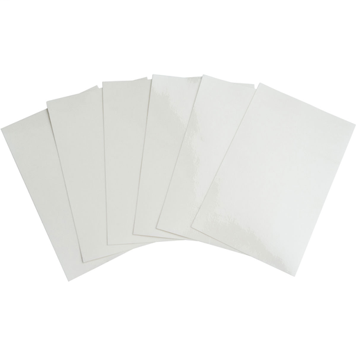Product image for Brady 58706 Overlaminate For Labels, 3.5" H x 5.5" W, Pack of 50 Labels