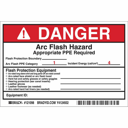 Product image for Brady 121098 DIESEL FUEL Labels, Red on Yellow, 3" H x 7" W x 0.006" D