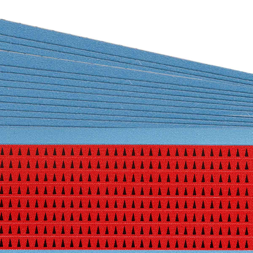 Product image for Brady BIA-RD-PK Board Inspection Arrows 0.19 in H x 0.125 in W Cloth Black on Red 25 Cards/Pk