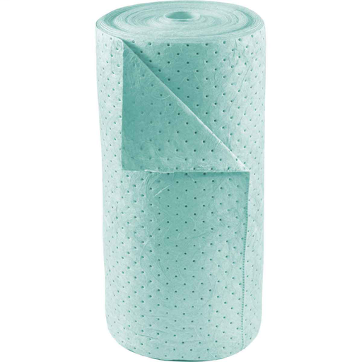 Product image for Brady SPCUN3800 Universal Plus Chemical Absorbent Roll - Medium Weight, 30" x 150', Absorbency Capacity 39 gal