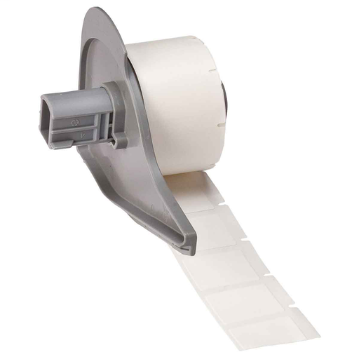 Mayer-DDS-BMP71 Vinyl Coated Fabric Labels, 1" H x 0.75" W, Roll of 250 Labels-1