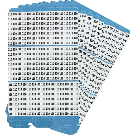 Product image for Brady PWM-110 Porta-Pack Vinyl Cloth Refill Pages, 110