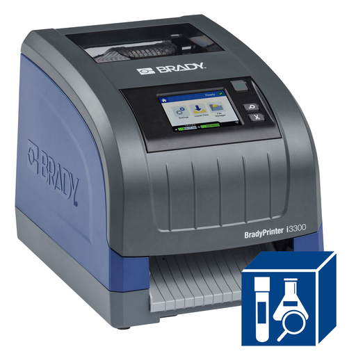 Product image for Brady 150642 BradyPrinter i3300 Industrial Label Printer Brady Workstation Lab Software Ste