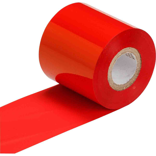 Product image for Brady R4400-RD R4400 Printer Ribbon, Roll of 984', Red, 2.36" W