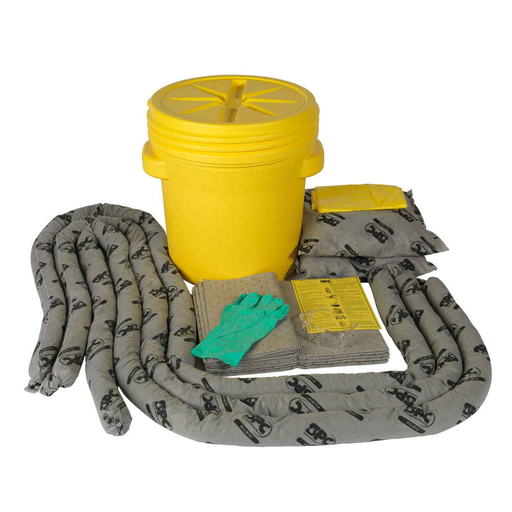 Product image for Brady SKA-20 ALLWIK™ 20-Gallon Drum Spill Control Kit - Universal Application