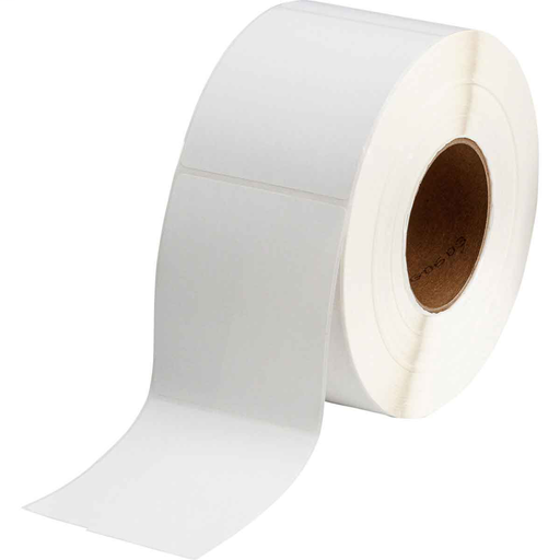 Product image for Brady J50-261-2569 J50 Series Ink Jet Polyester Labels, 2.95" H x 4.33" W