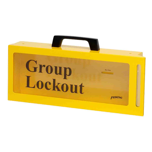 Product image for Brady LG252M Wall-Mount or Portable Steel Lockout Box