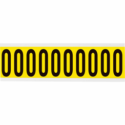 3440 Series Repositionable Number and Letter Labels, 0