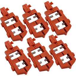Brady 65688 120V Snap-On Breaker Lockouts, 6/Pack