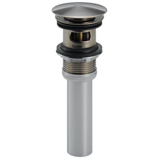Push Pop-Up with Overflow, Stainless