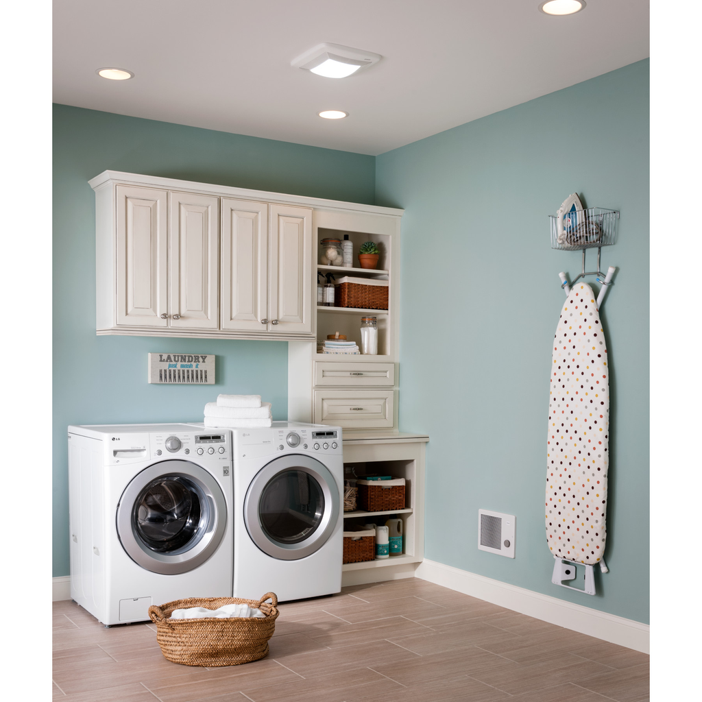 Product image for NUT-BRO QT130LE 130CFM BATH FAN/LIGHT