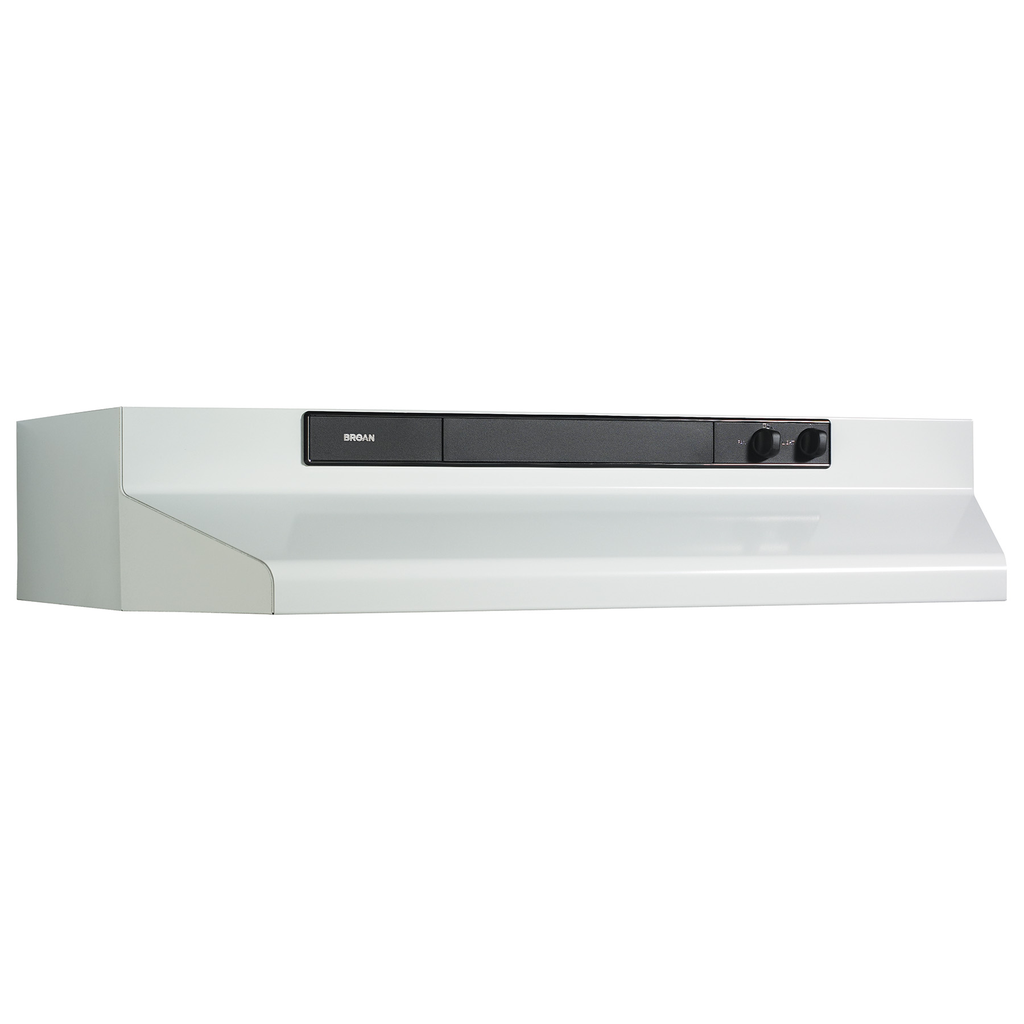 Product image for BROAN 464201 White Range Hood
