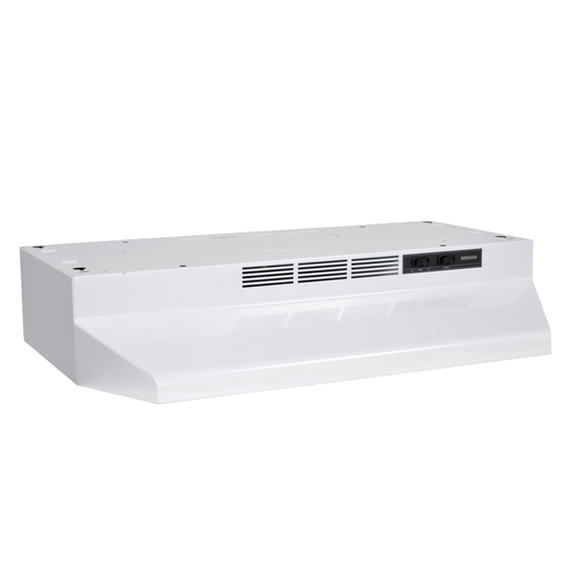 Product image for BROAN F403601 White Range Hood