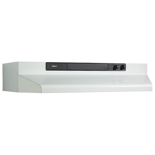 Product image for BROAN 463001 White Range Hood