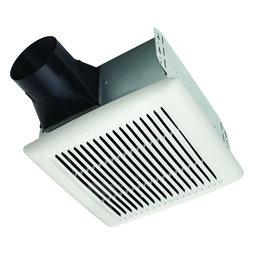 Broan A80 InVent Series 80 Cfm 2.0 Sones Metal Grille Single-Speed Heavy Duty Bath Fan