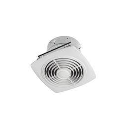 Broan 505 1.5 Amp 120 Volt 180 CFM 5.5 Sones 11-1/2 Inch White Polymeric Square Grille Ventilation Fan
