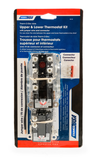 Thermostat Kit - (Upper/Lower) TOD Style, w/JumperWire(SKPK)