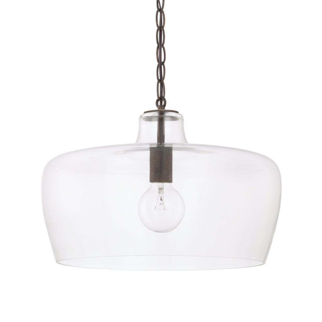 Product image for 1 Light Pendant - Nordic Gray