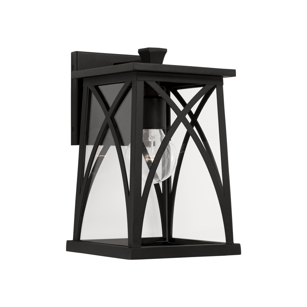 Product image for Marshall 1 Light Small Wall Lantern - Black