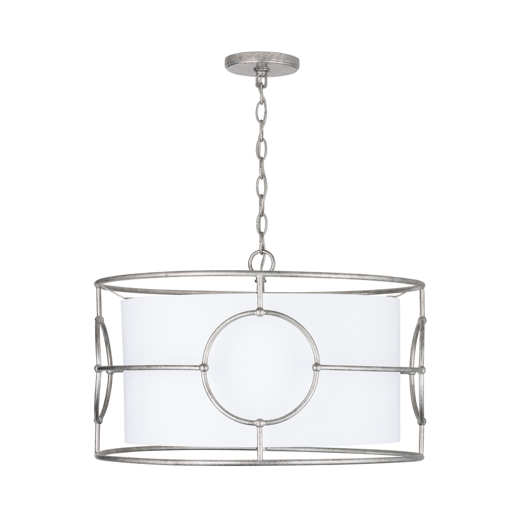 Product image for Oran 3 Light Pendant - Antique Silver