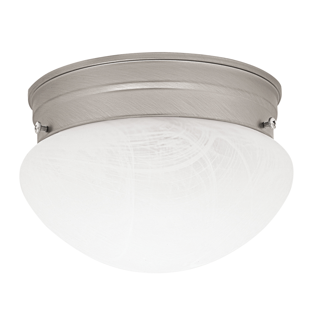 Product image for 2 Light Flush Mount - Matte Nickel