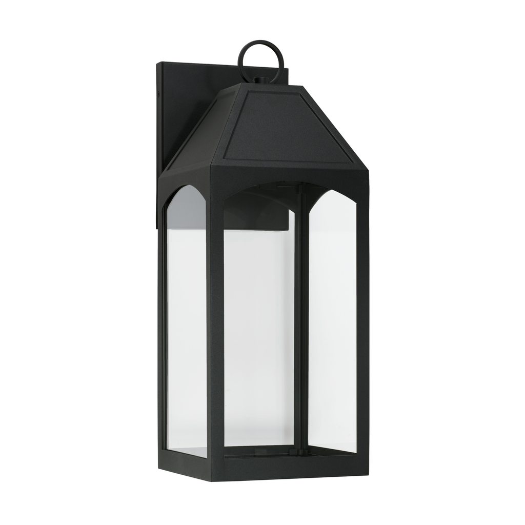 Product image for Burton 1 Light LED Medium Wall Lantern - Black