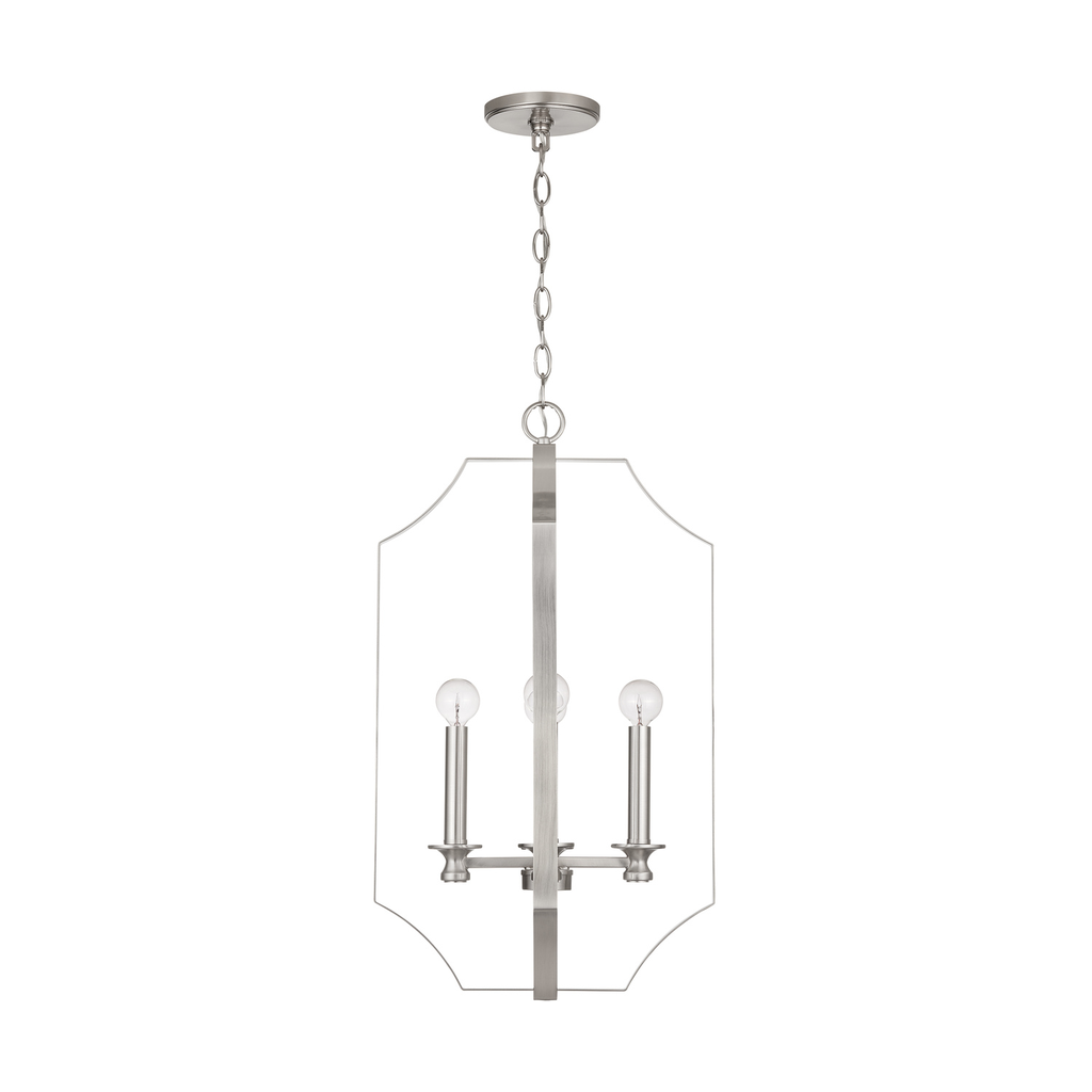 Product image for Myles 4 Light Large Foyer - Brushed Nickel