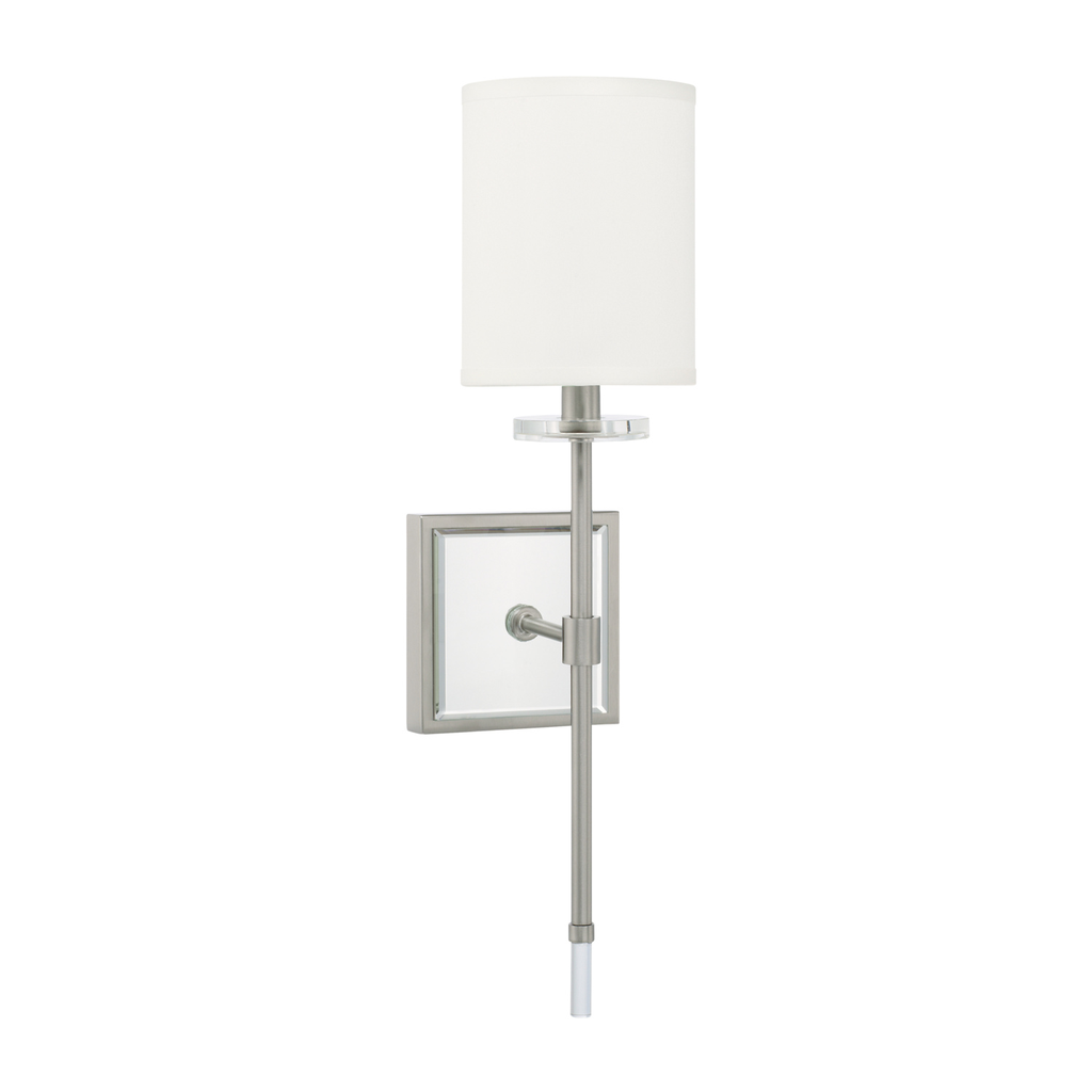 Product image for 1 Light Wall Sconce - Brushed Nickel