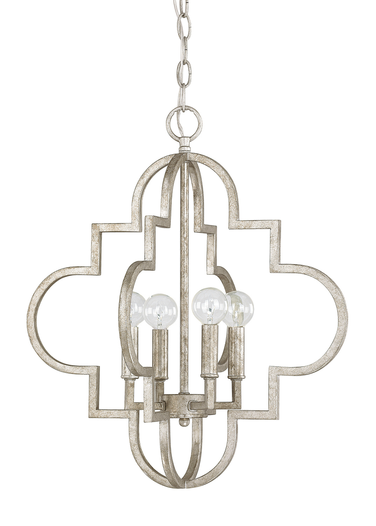 Product image for Ellis 4 Light Pendant - Antique Silver