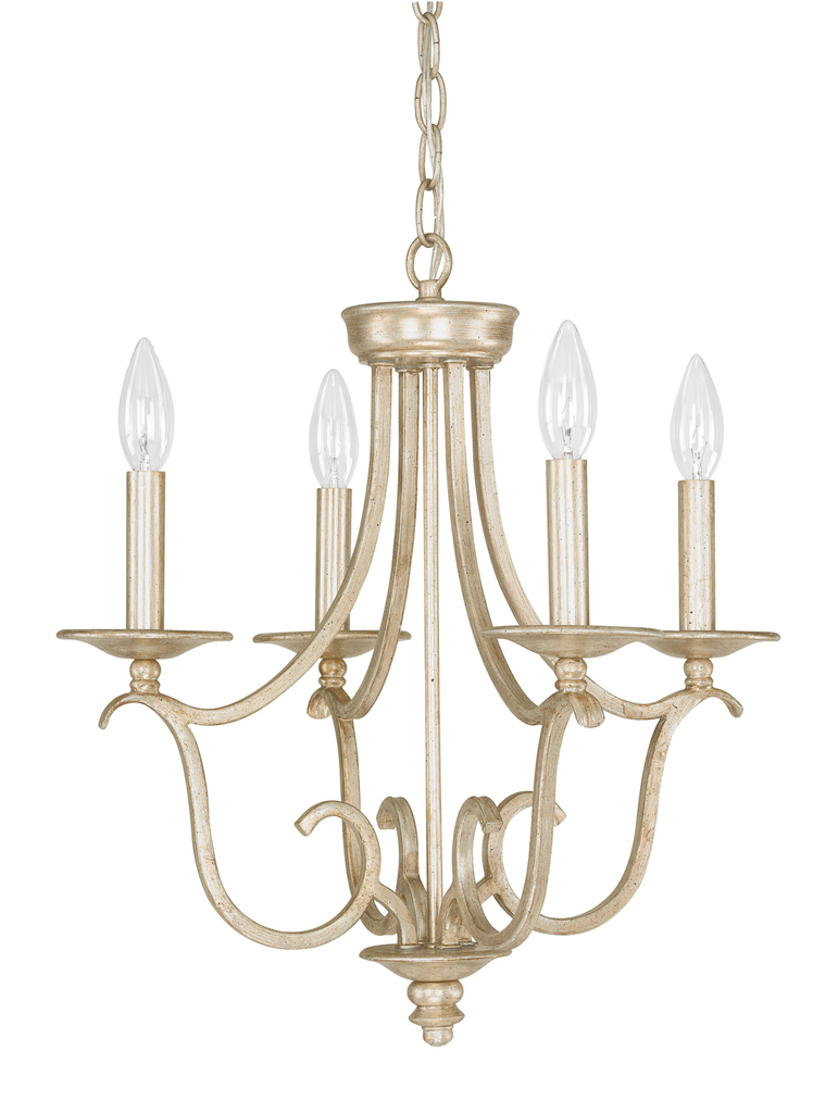 Product image for Bailey 4 Light Mini Chandelier - Winter Gold