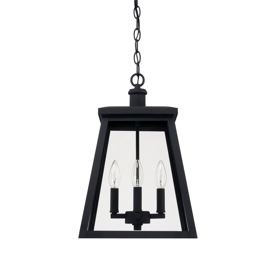 Product image for Belmore 4 Light Hanging Lantern - Black
