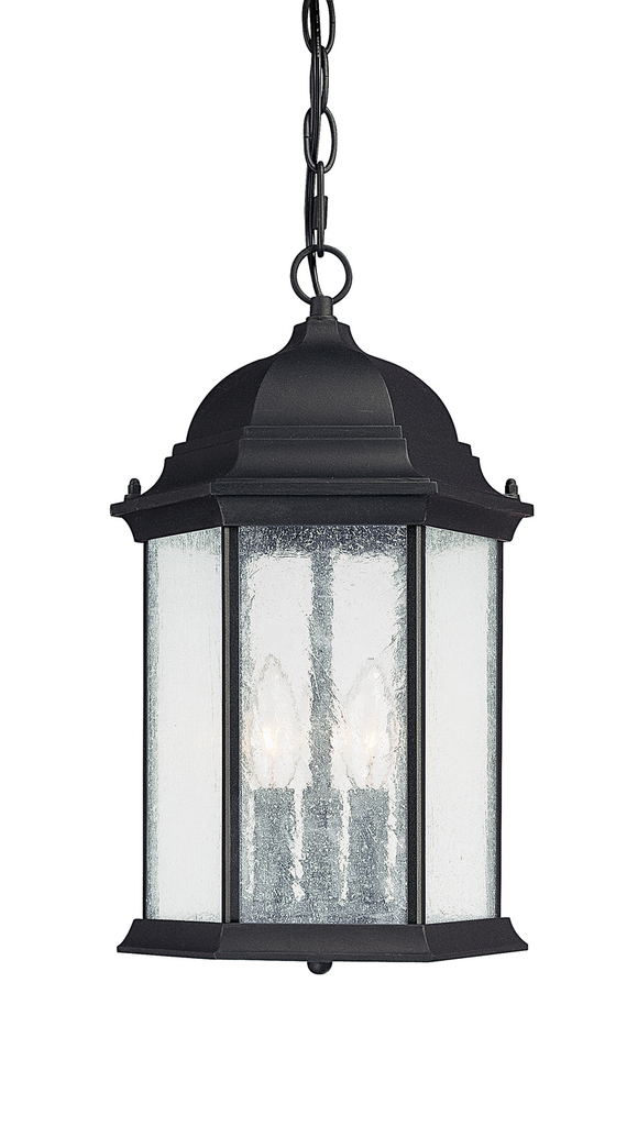 Product image for Main Street 3 Light Hanging Lantern - Black