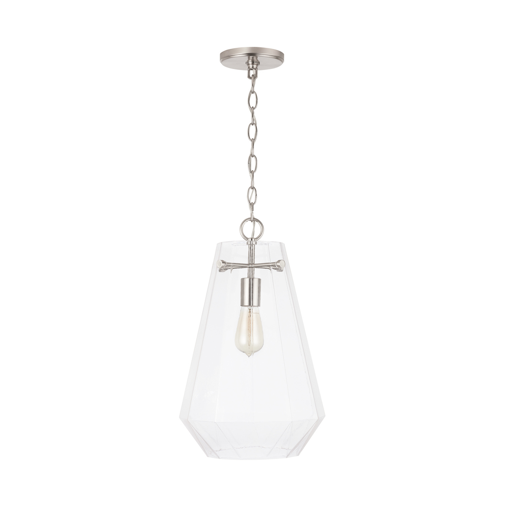 Product image for 1 Light Pendant - Brushed Nickel