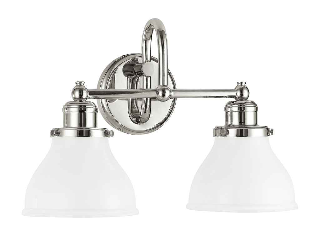 Product image for CAPLTF 8302PN-128 2 LIGHT VANITY
