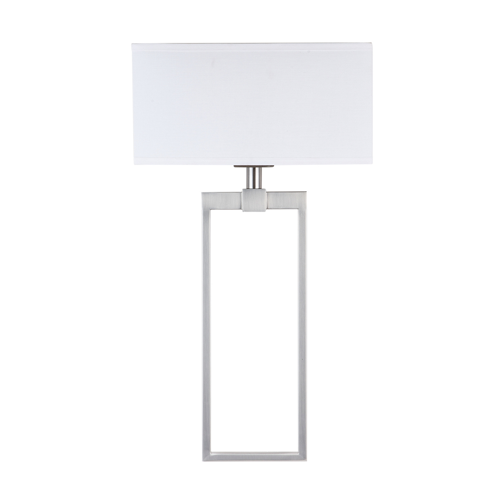Product image for 2 Light Sconce - Brushed Nickel